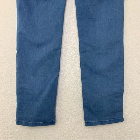 Soft Surroundings Blue Snap Up Ankle Leggings - Picture 9 of 14